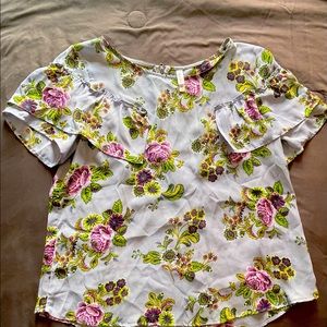 Floral box top